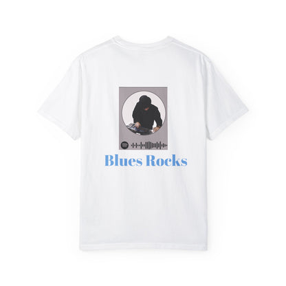 T Shirt Blues Rocks guitar