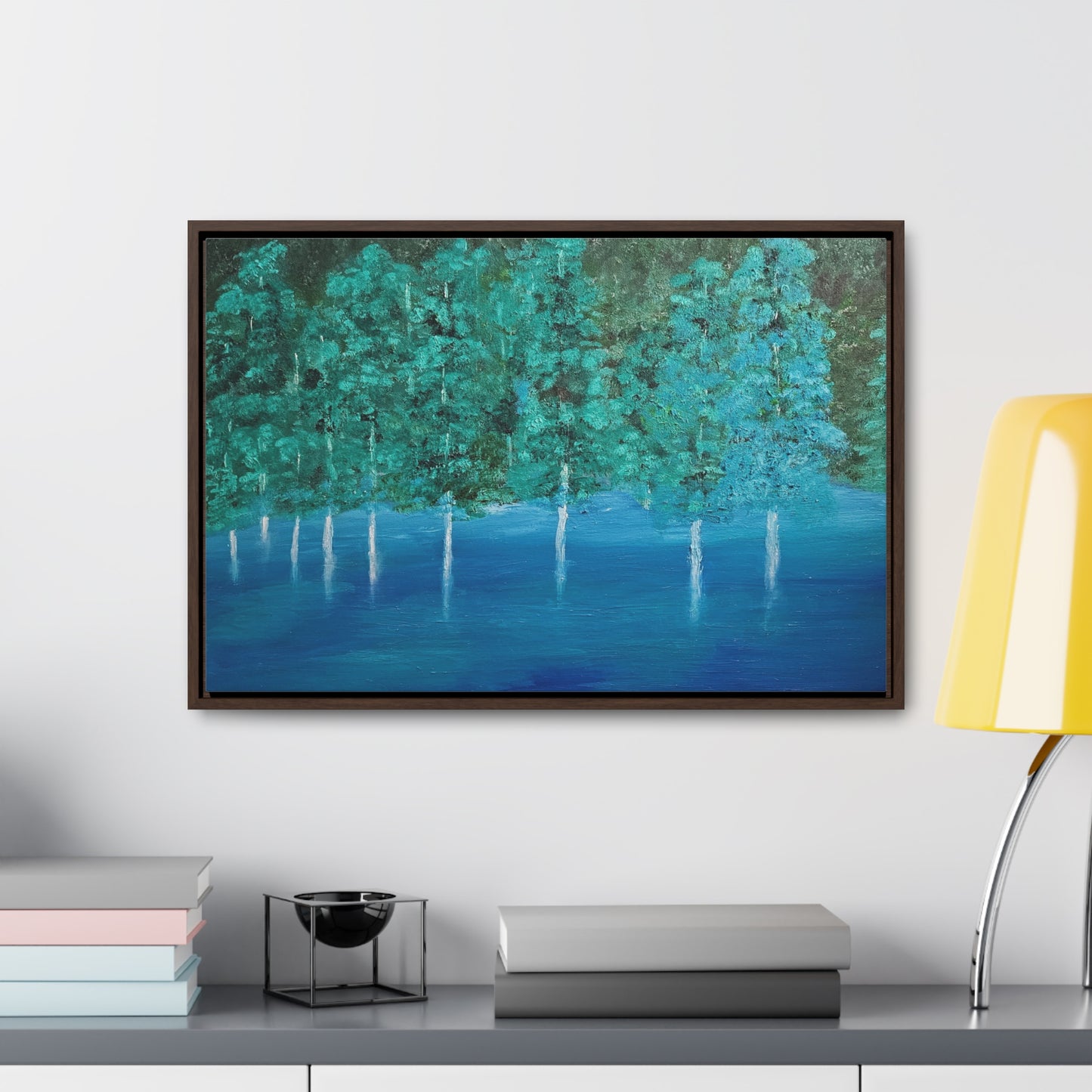 Emerald Cove  - Gallery Canvas Wraps, Horizontal Frame