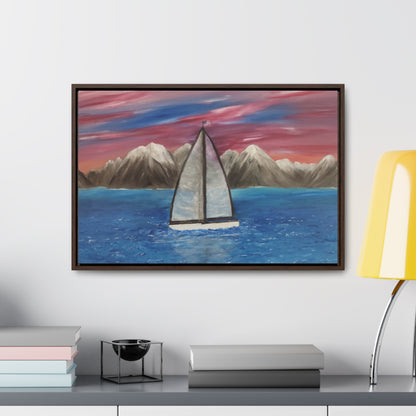 Transparent Sail - Gallery Canvas Wraps, Horizontal Frame