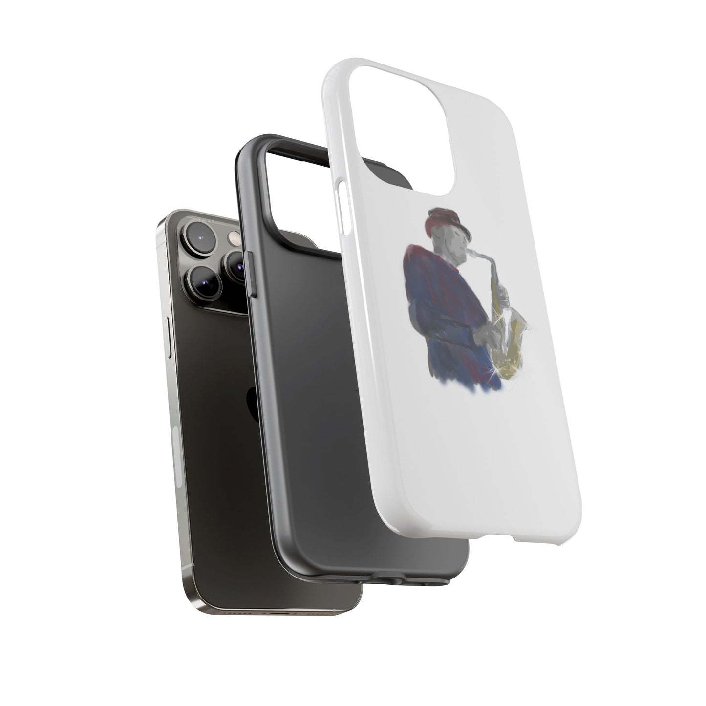 Saxophone Phone Case - Tough and Stylish Protection