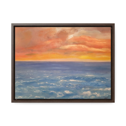 Troubled Sea - Gallery Canvas Wraps, Horizontal Frame