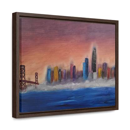 San Francisco Bay - Gallery Canvas Wraps, Horizontal Frame