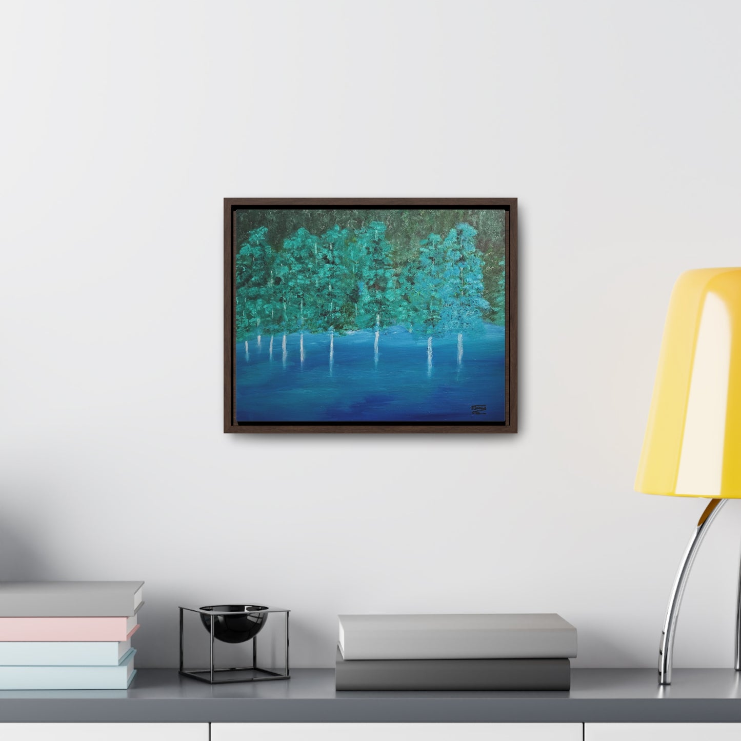 Emerald Cove  - Gallery Canvas Wraps, Horizontal Frame