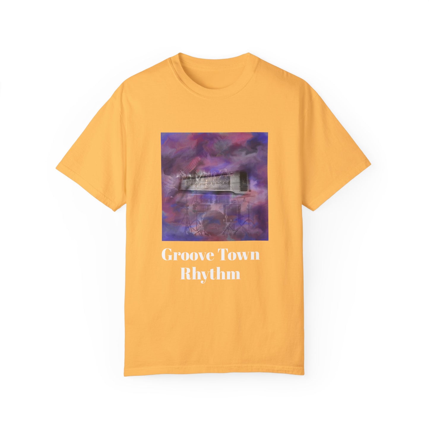 Groove Town Rhythm T-Shirt - Unisex Garment-Dyed