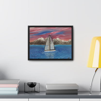 Transparent Sail - Gallery Canvas Wraps, Horizontal Frame