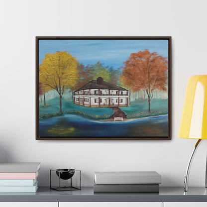 Estate On The Lake  - Gallery Canvas Wraps, Horizontal Frame