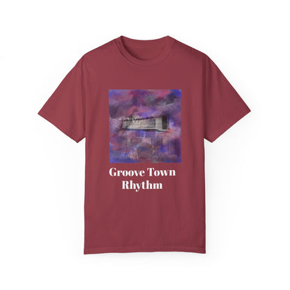 Groove Town Rhythm T-Shirt - Unisex Garment-Dyed