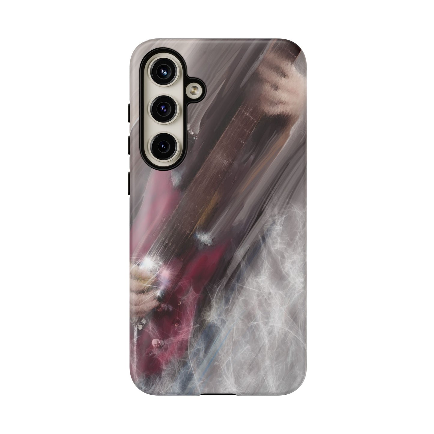 Red Guitar Phone Case - Tough and Stylish Protection