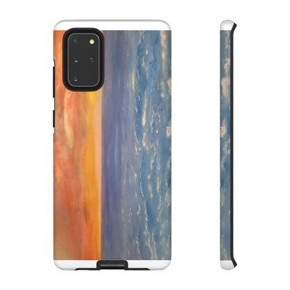 Artistic Ocean Sunset Phone Case - Tough and Stylish Protection