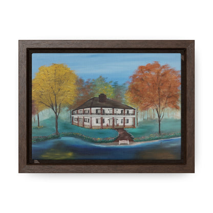 Estate On The Lake  - Gallery Canvas Wraps, Horizontal Frame