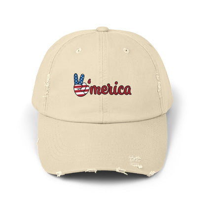 Distressed Cap America