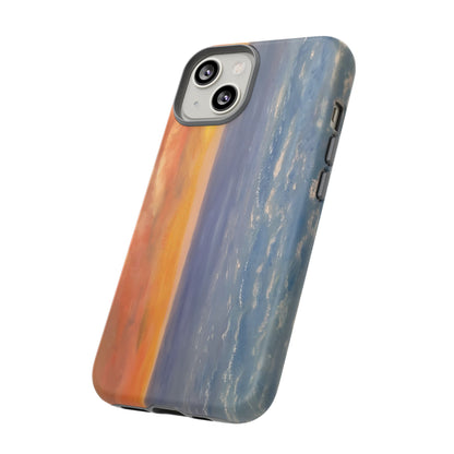 Artistic Ocean Sunset Phone Case - Tough and Stylish Protection