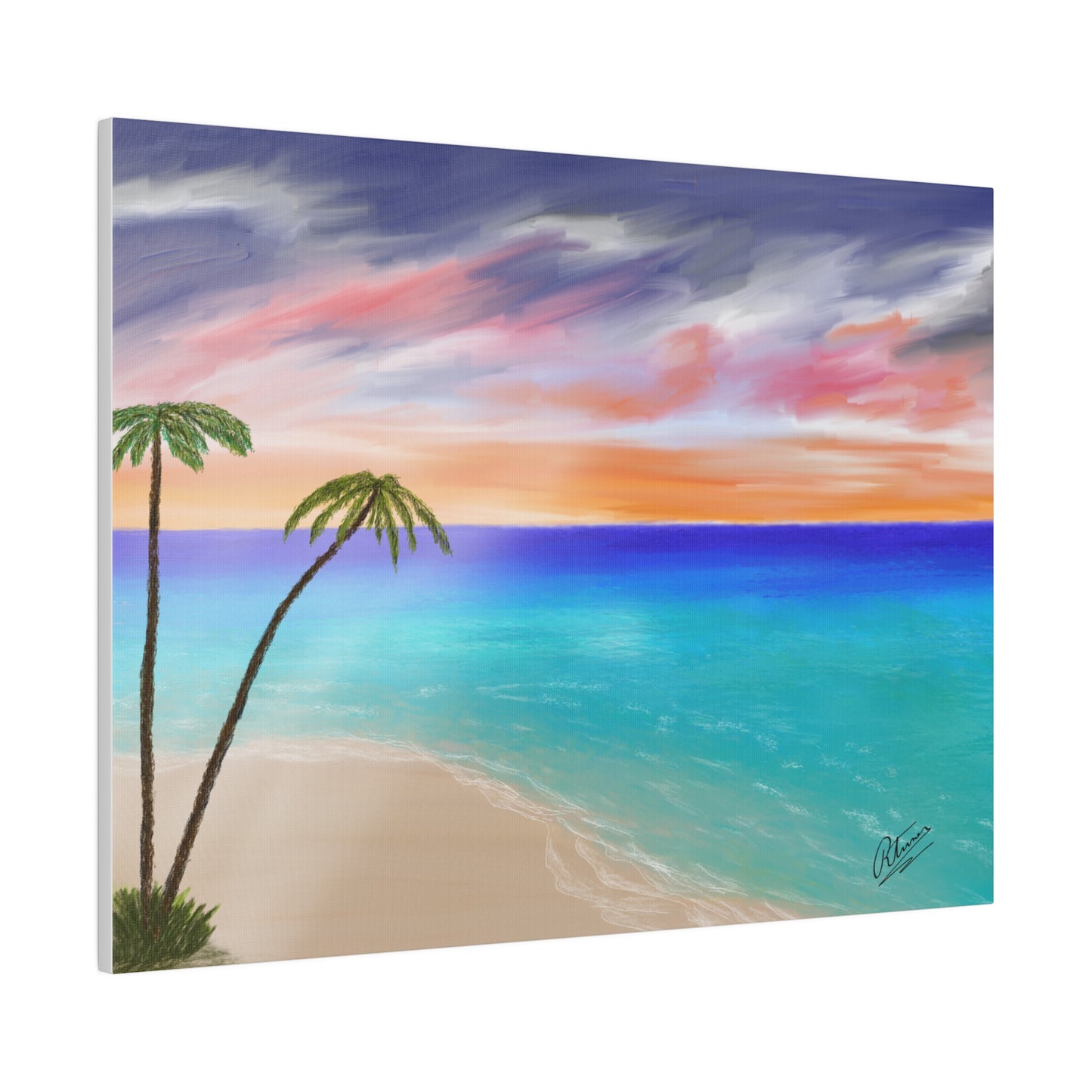 Tropical Haven Matte Canvas, Stretched, 0.75"