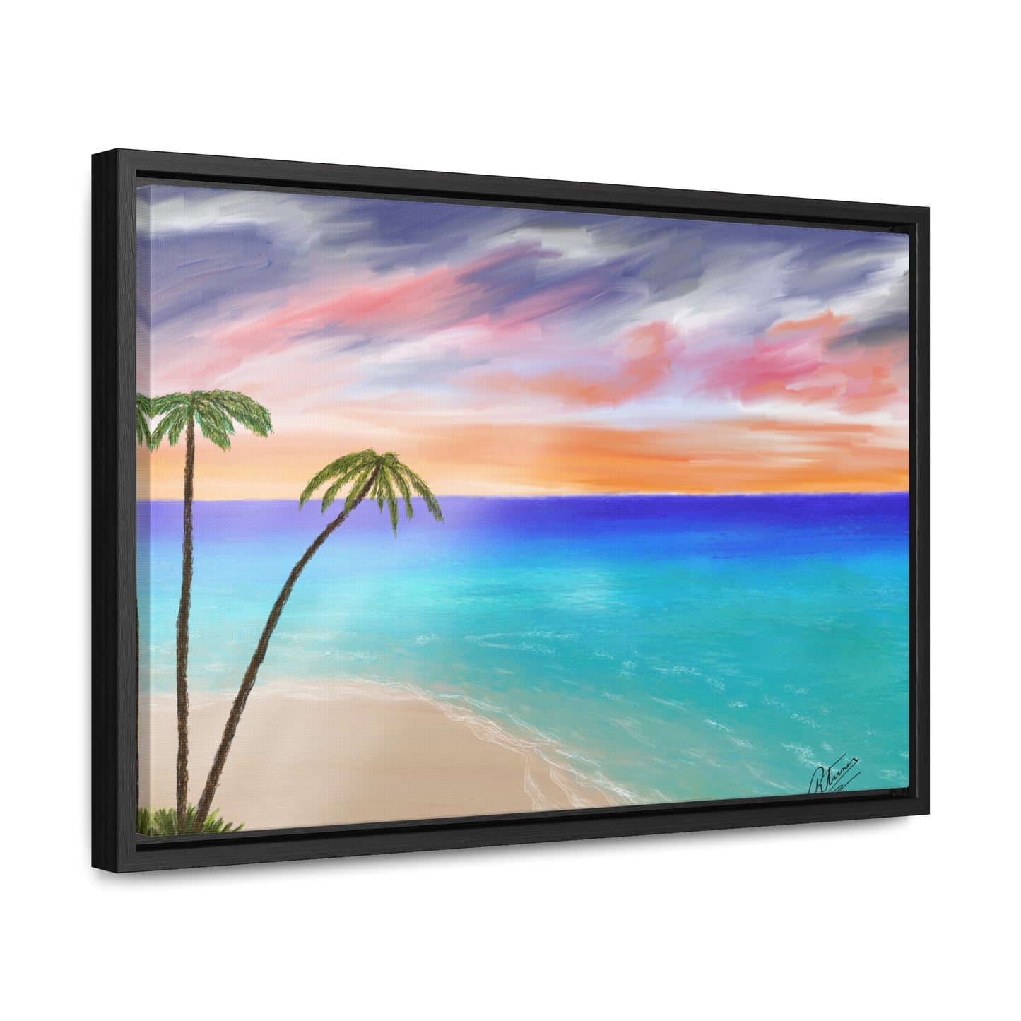 Tropical Haven - Gallery Canvas Wraps, Horizontal Frame