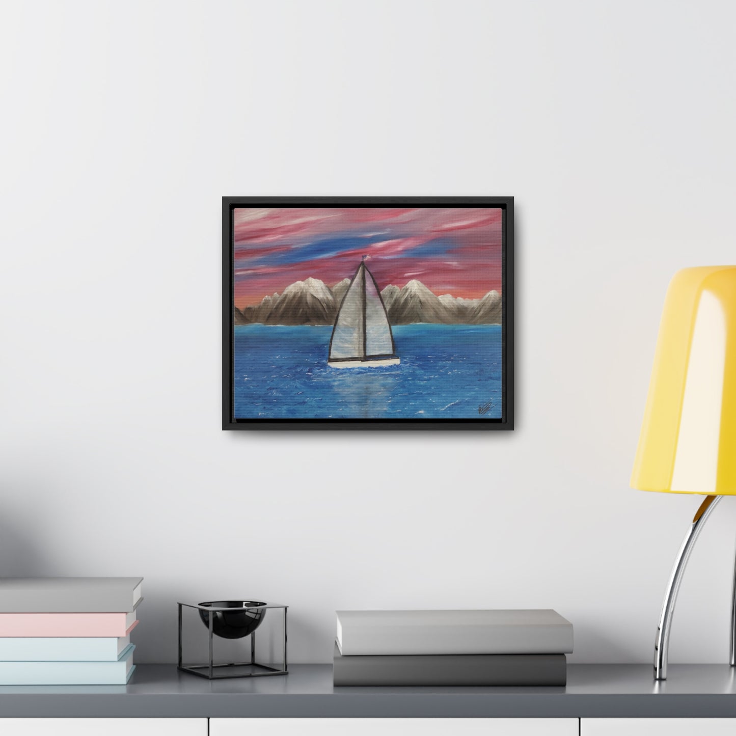 Transparent Sail - Gallery Canvas Wraps, Horizontal Frame