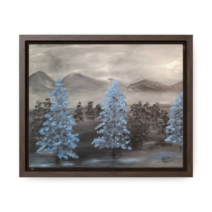 Valley Of Trees - Gallery Canvas Wraps, Horizontal Frame