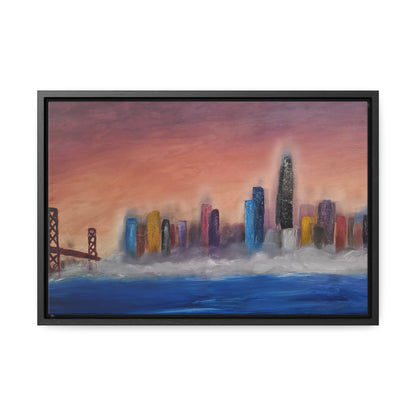 San Francisco Bay - Gallery Canvas Wraps, Horizontal Frame