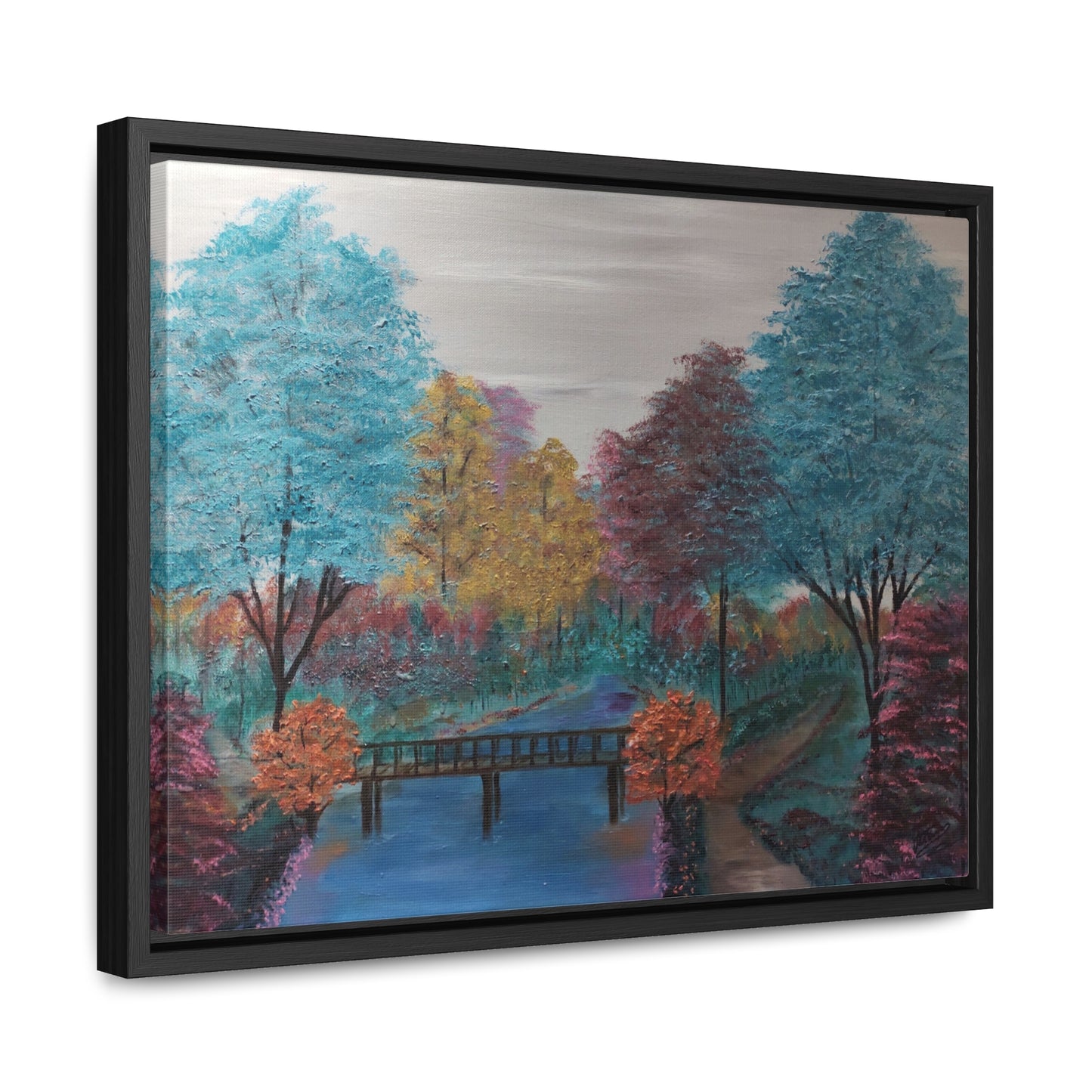 The Bridge - Gallery Canvas Wraps, Horizontal Frame