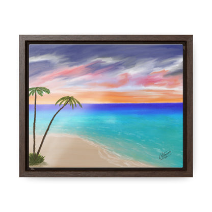 Tropical Haven - Gallery Canvas Wraps, Horizontal Frame