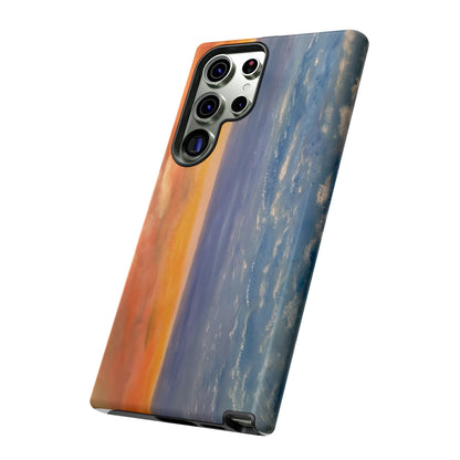 Artistic Ocean Sunset Phone Case - Tough and Stylish Protection