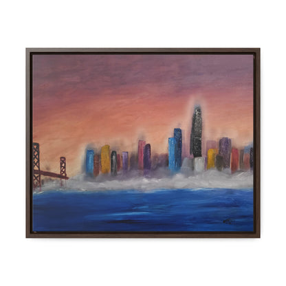 San Francisco Bay - Gallery Canvas Wraps, Horizontal Frame