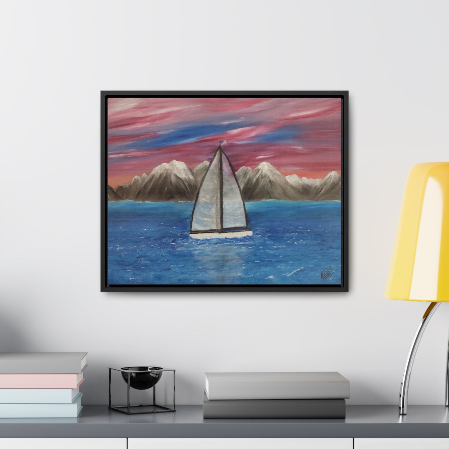 Transparent Sail - Gallery Canvas Wraps, Horizontal Frame