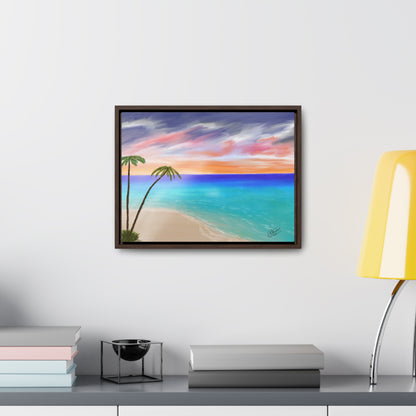 Tropical Haven - Gallery Canvas Wraps, Horizontal Frame