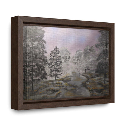 Canvas Wraps - Golden Forest Landscape Painting