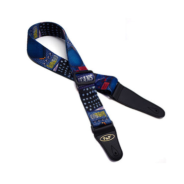 Electric acoustic guitar strap