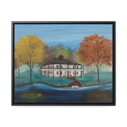 Estate On The Lake  - Gallery Canvas Wraps, Horizontal Frame