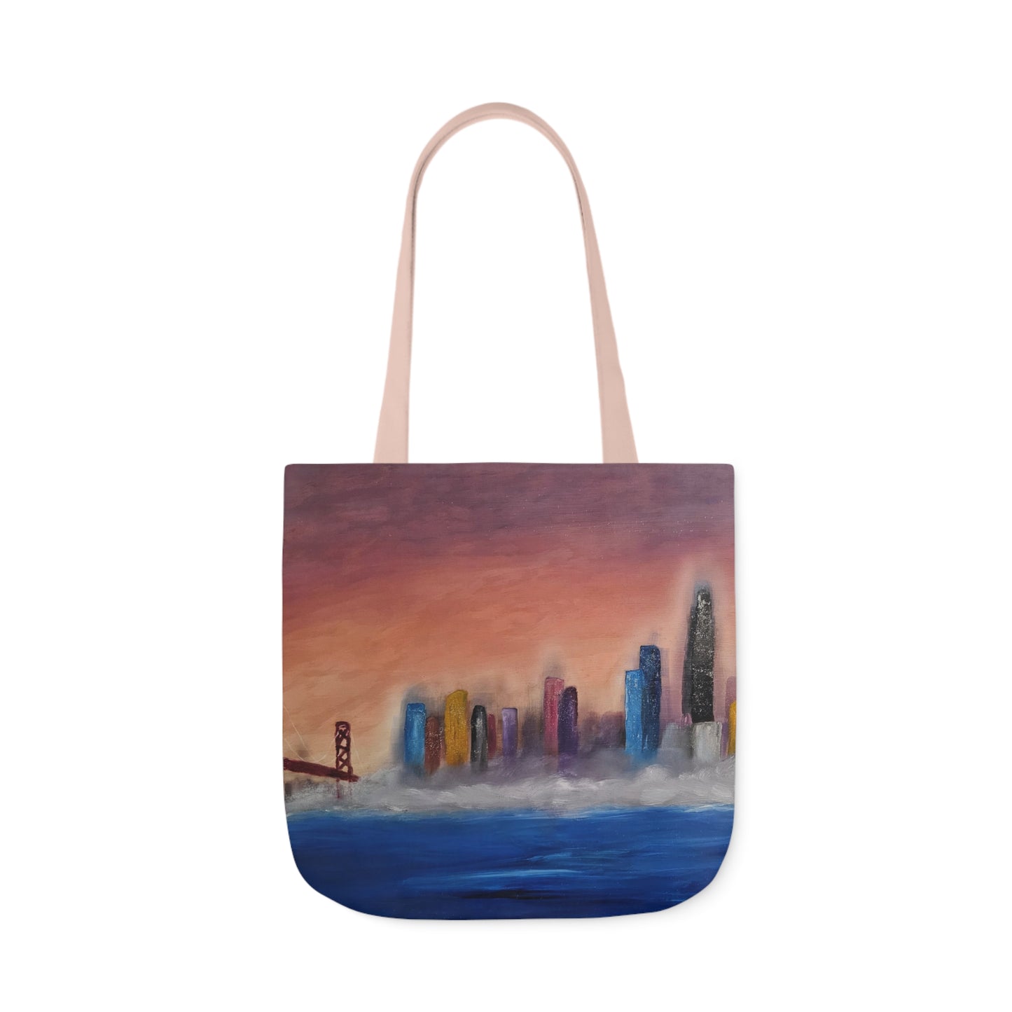 Canvas Tote Bag, San Francisco Bay Art