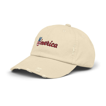 Distressed Cap America