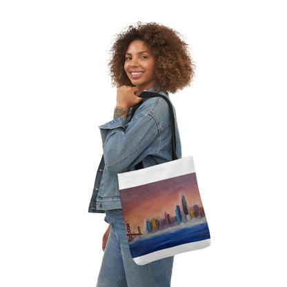 Canvas Tote Bag, San Francisco Bay Art