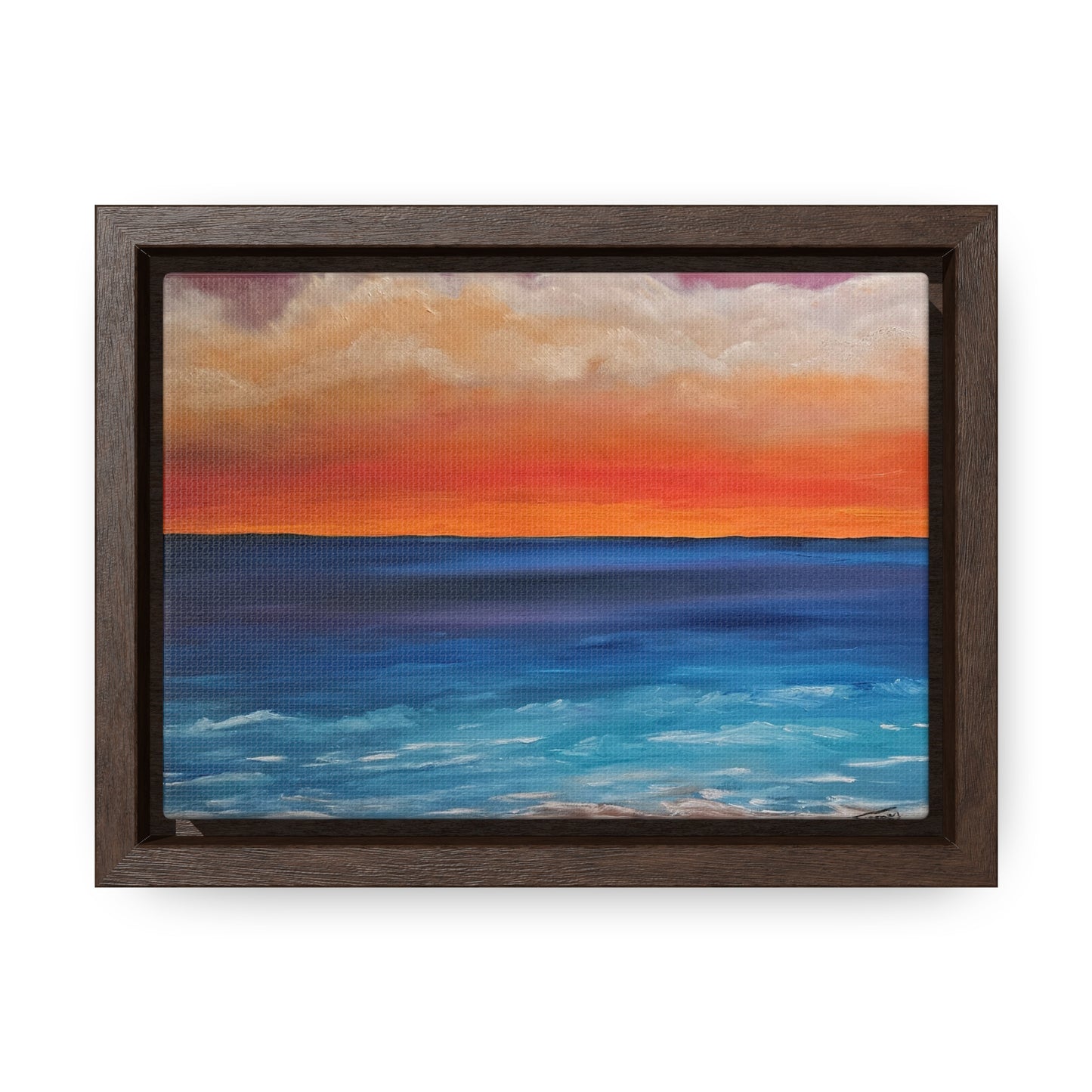 Coastal Paradise Canvas Wraps Seascape Artwork