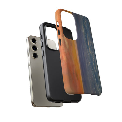 Artistic Ocean Sunset Phone Case - Tough and Stylish Protection