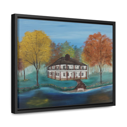 Estate On The Lake  - Gallery Canvas Wraps, Horizontal Frame