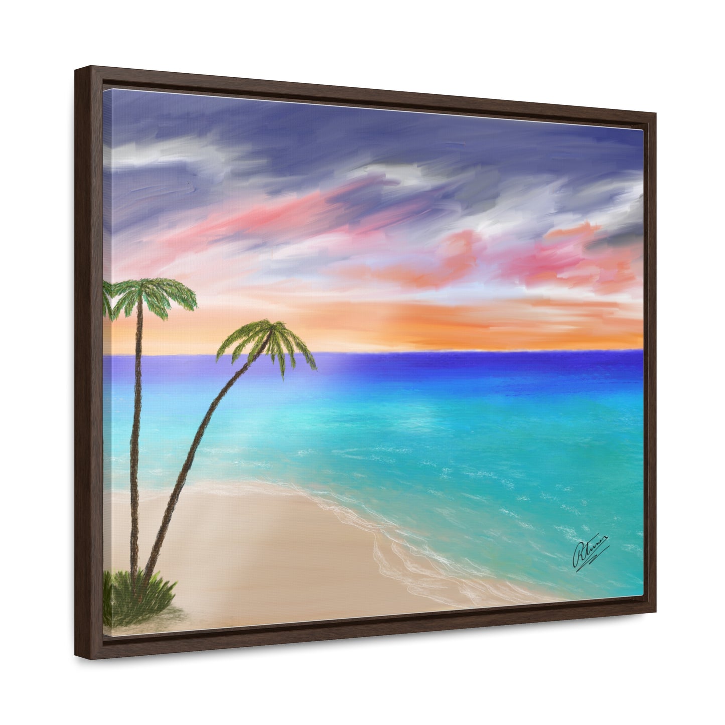 Tropical Haven - Gallery Canvas Wraps, Horizontal Frame