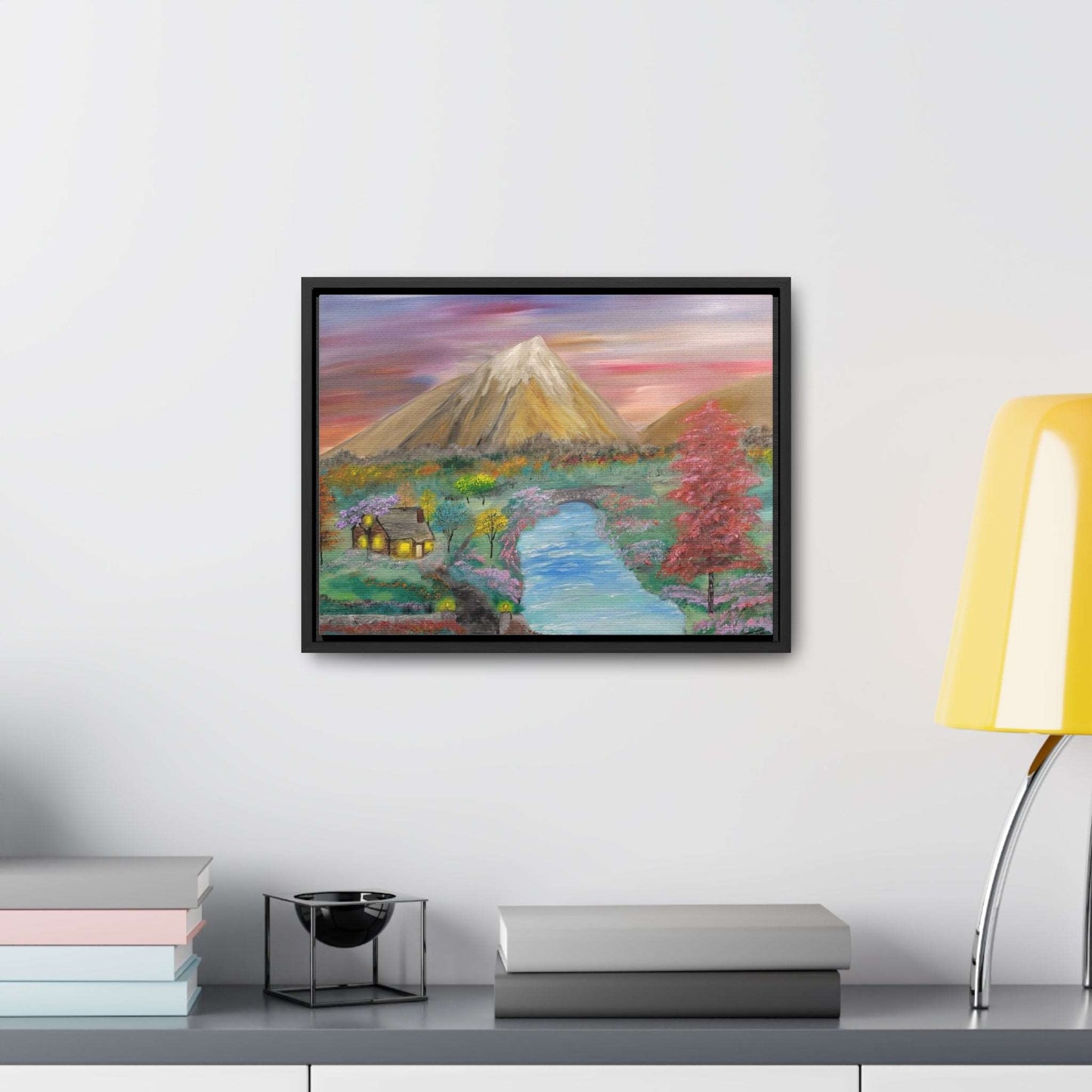 Cabin Getaway - Gallery Canvas Wraps, Horizontal Frame