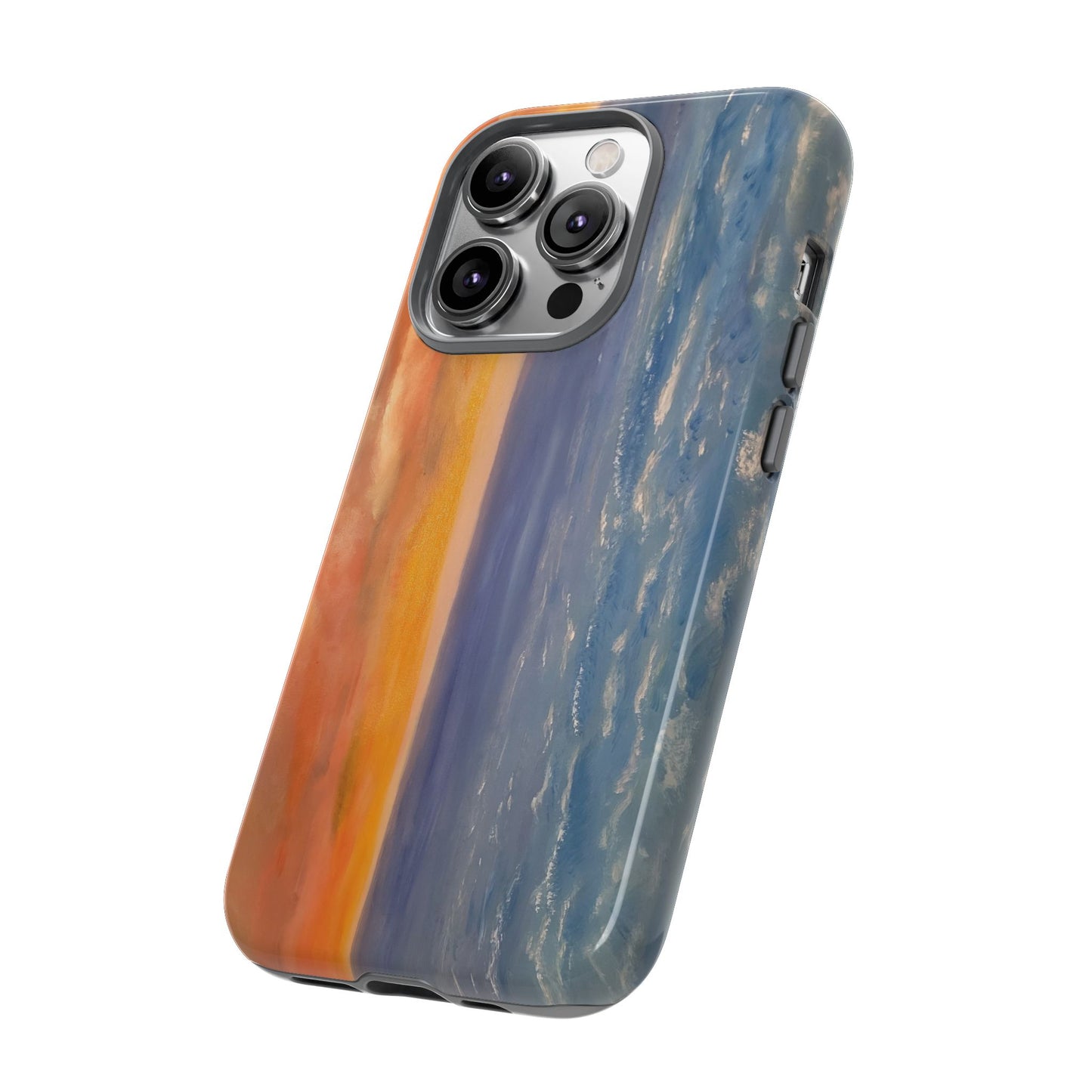 Artistic Ocean Sunset Phone Case - Tough and Stylish Protection