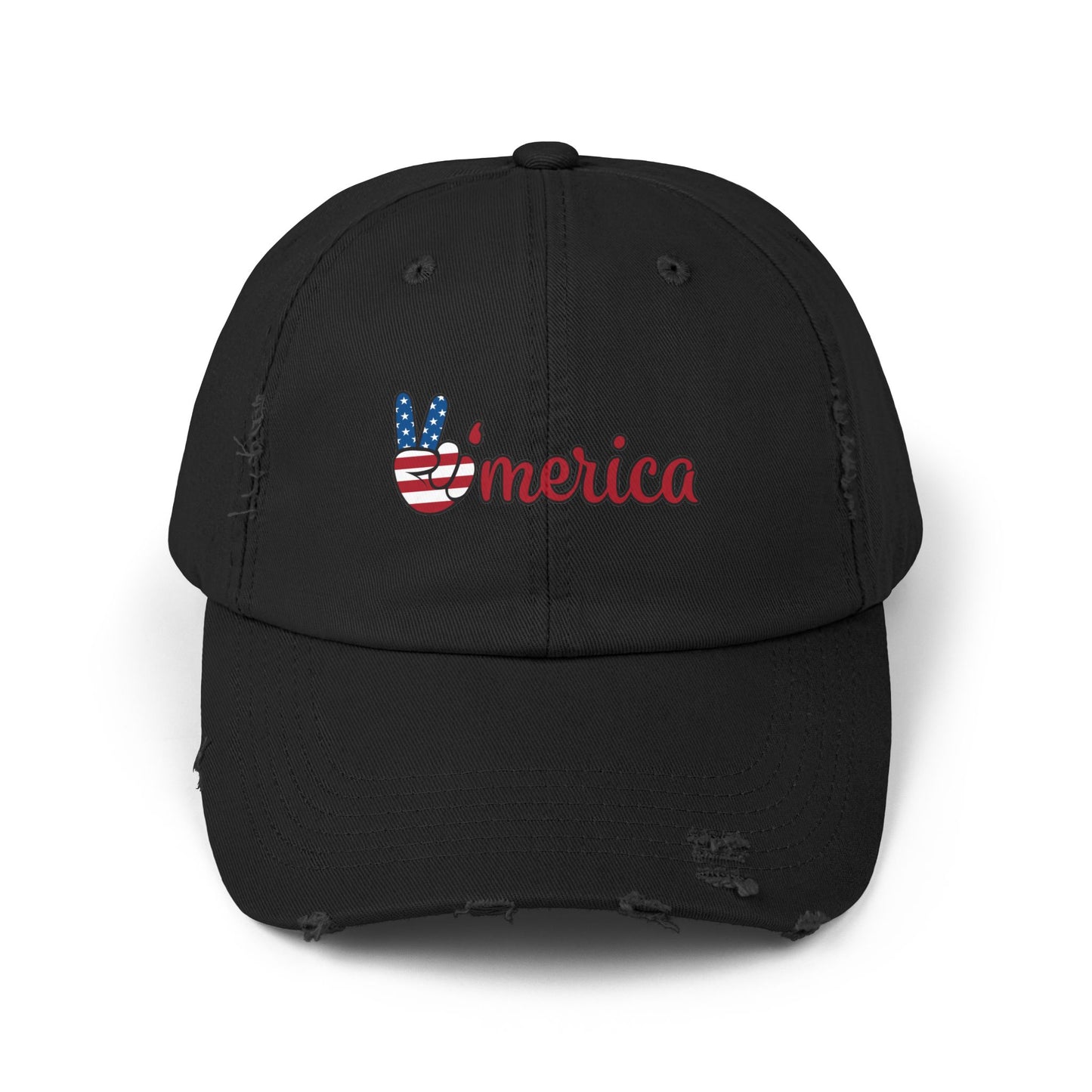 Distressed Cap America