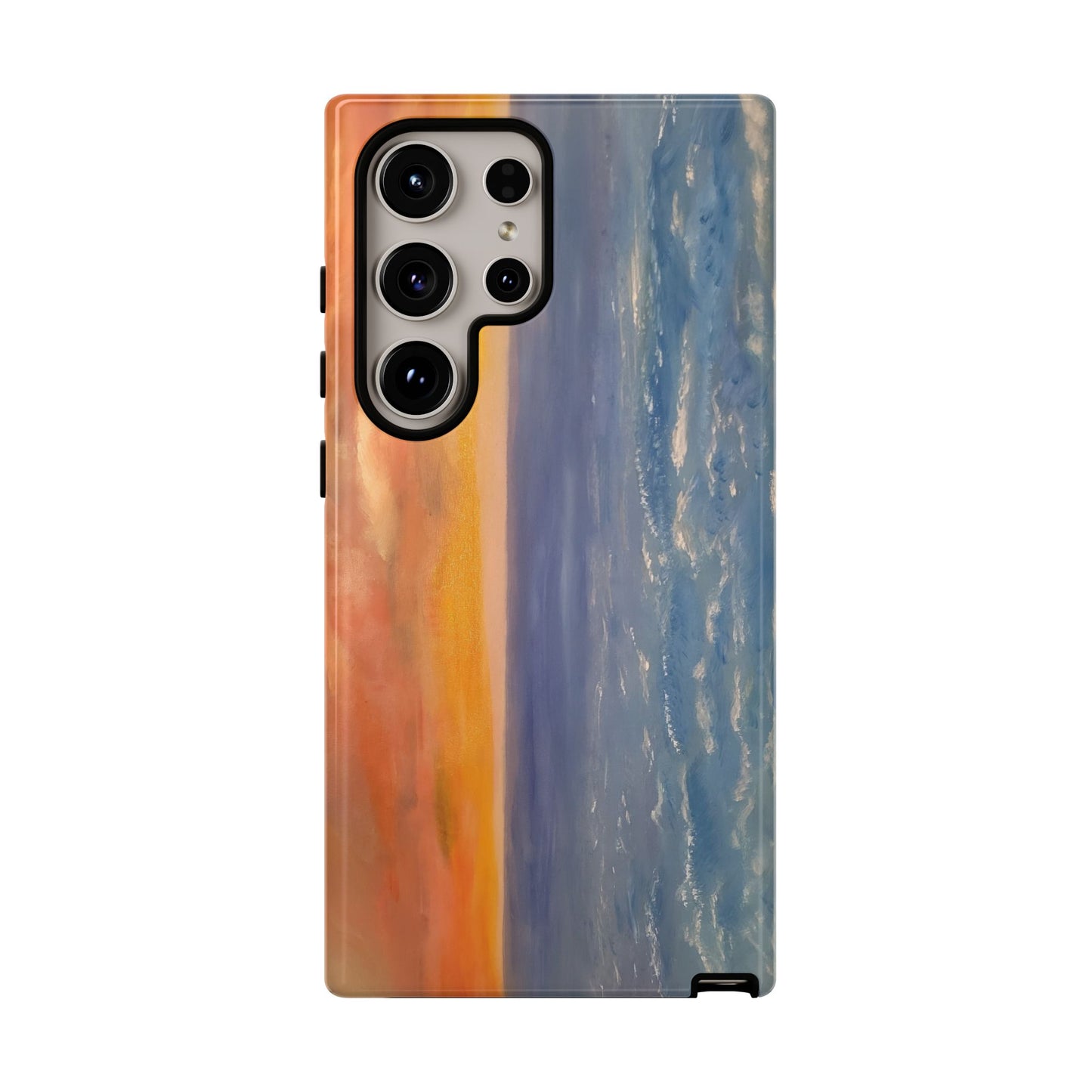 Artistic Ocean Sunset Phone Case - Tough and Stylish Protection