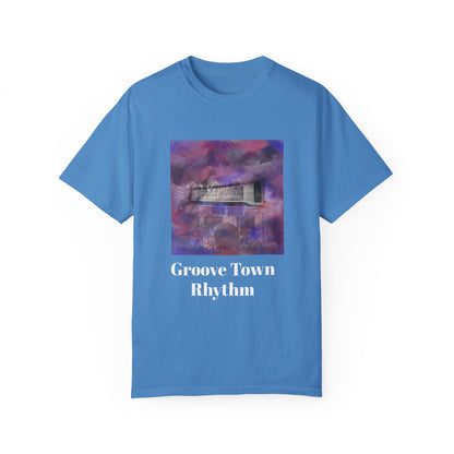 Groove Town Rhythm T-Shirt - Unisex Garment-Dyed