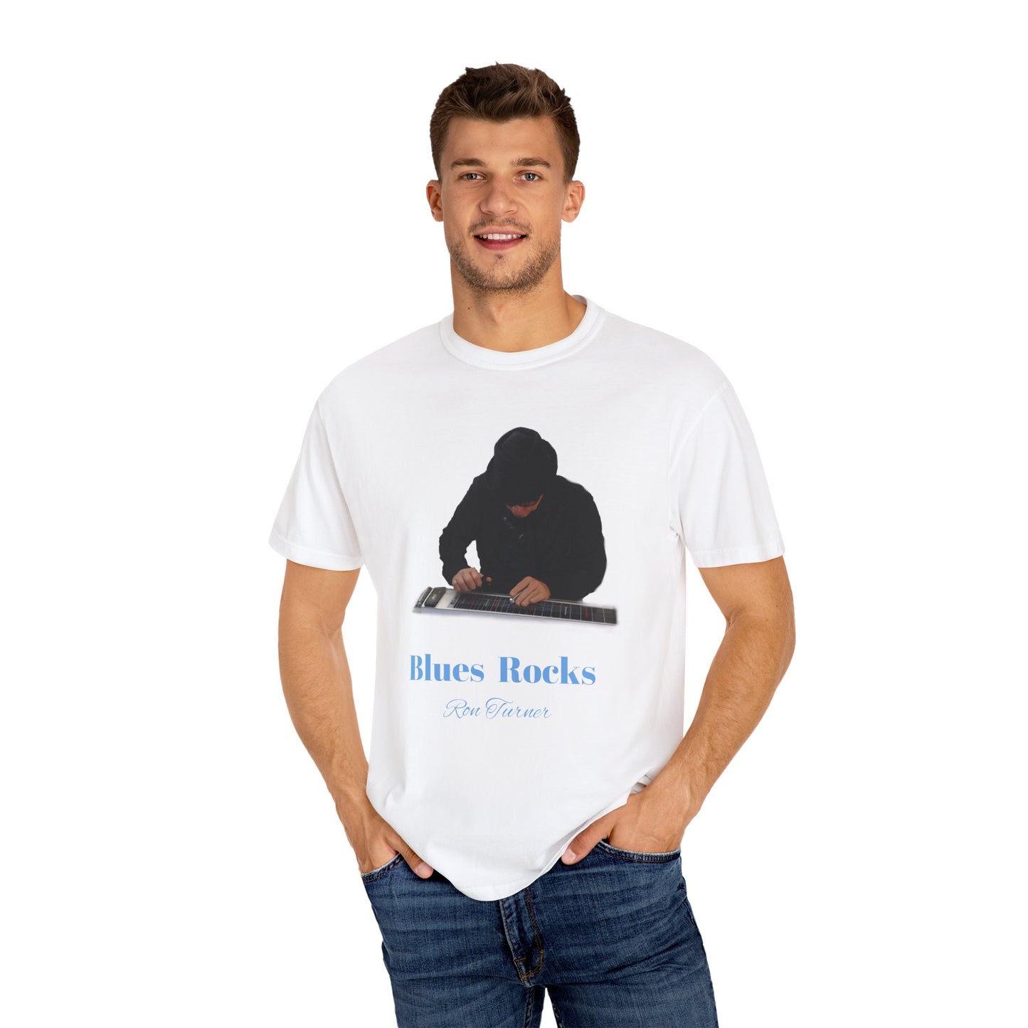 T Shirt Blues Rocks - Ron Turner