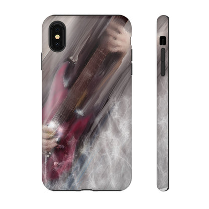 Red Guitar Phone Case - Tough and Stylish Protection