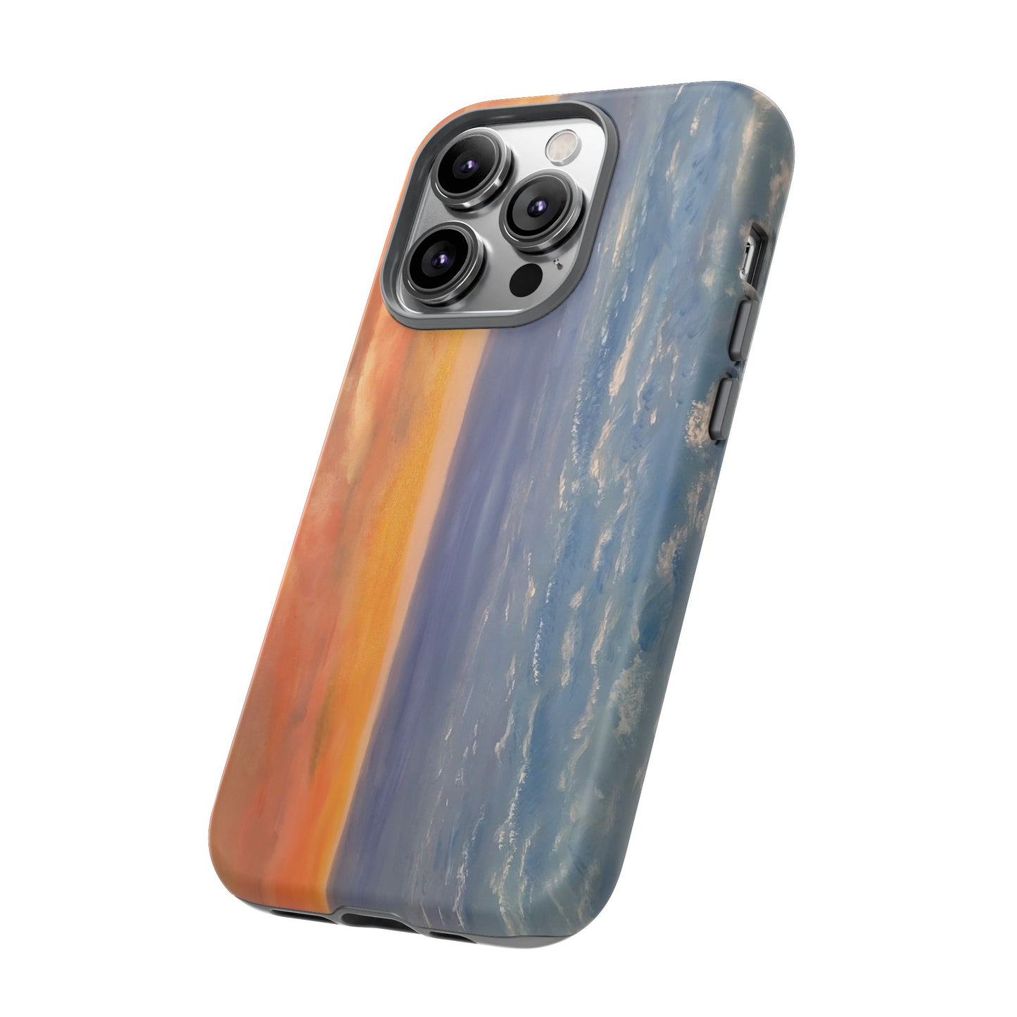 Artistic Ocean Sunset Phone Case - Tough and Stylish Protection