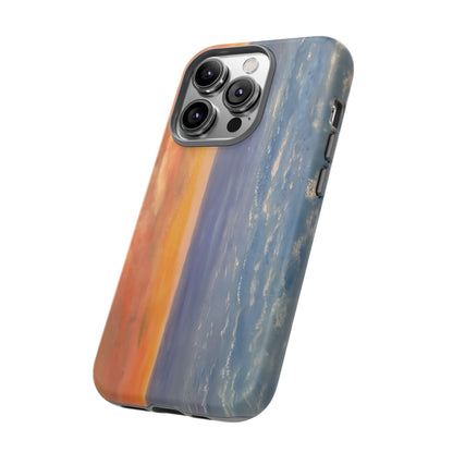 Artistic Ocean Sunset Phone Case - Tough and Stylish Protection