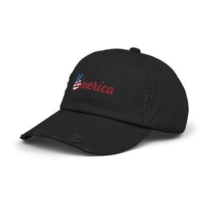 Distressed Cap America