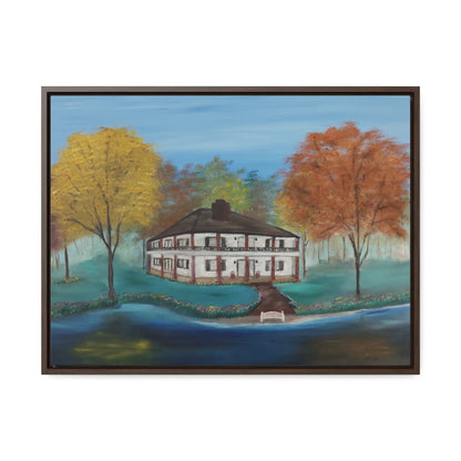 Estate On The Lake  - Gallery Canvas Wraps, Horizontal Frame