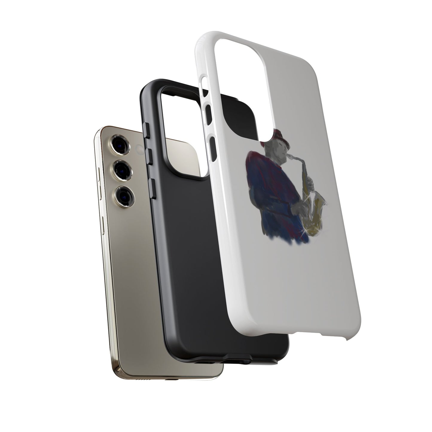 Saxophone Phone Case - Tough and Stylish Protection