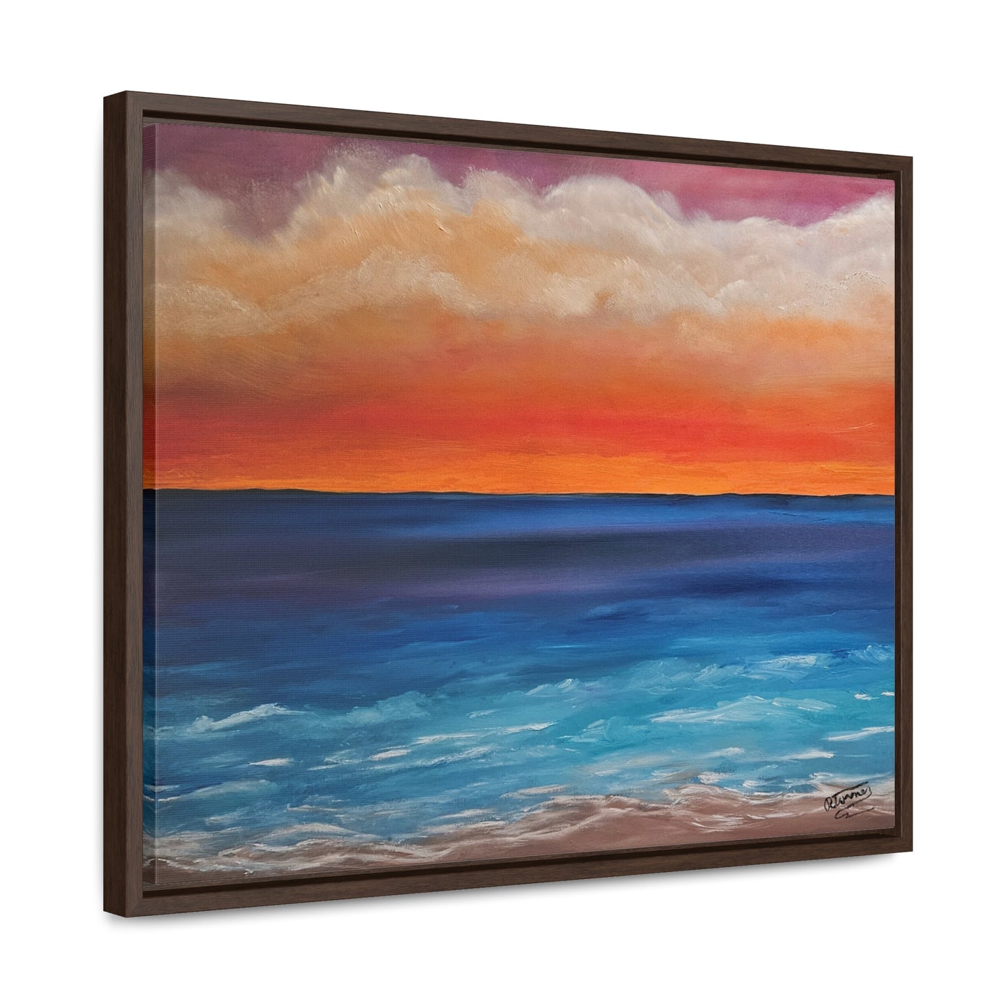 Coastal Paradise Canvas Wraps Seascape Artwork